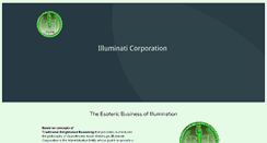 Desktop Screenshot of illuminaticorporation.com